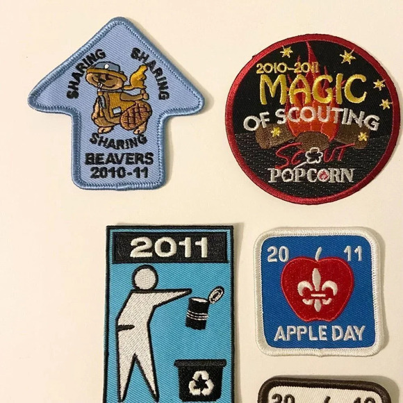 Lot of Assorted Patches and Beer Bottle Cap Boy Scouts Camp Air Show Cubs - Picture 2 of 11